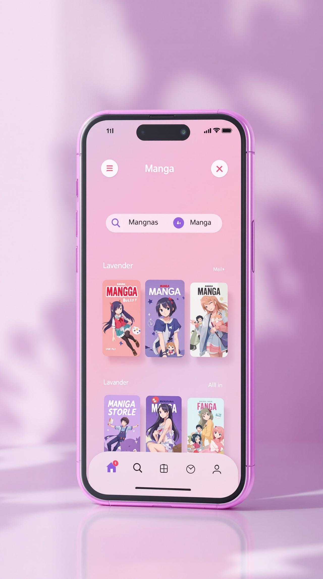 动漫影院APP界面预览
